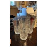 Grouping of glass ware