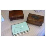 3 jewelry boxes