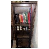 Wooden shelf approximately  58.5 x 22.5 x 14