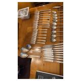 Royal crest sterling silver ware set