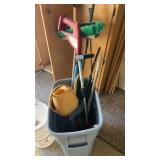 Garden Tools, Water Can, Sprinkler, Trimmer &
