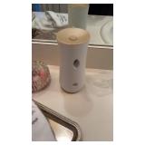 Group of Decorative Bathroom Items, Clock,