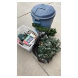 Christmas Trim Decorations, Lights & Plastic