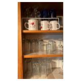 Nice grouping of glasses and mugs