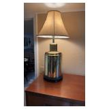 Brass lamp 29 inches tall