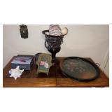 Home decor grouping  cabinet not included