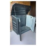 Large Plastic Outdoor Storage Shed 59" x 32ï¿½ x 45ï¿½