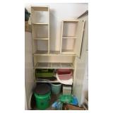 3 White Wooden Shelves 12ï¿½ x 11.5ï¿½ x 31.5ï¿½,  12ï¿½