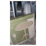 2 fans and a Restoration table appears to be new