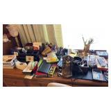 Large lot of office supplies and more