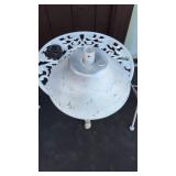Grouping of Outdoor Decorations, Metal Sun,