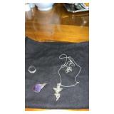 Silver ring , necklace and pendants Necklace and