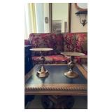 2 Brass Candle Holders