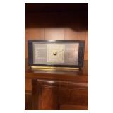 Vintage barometer air guide