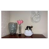 Wall plaque , vases and more