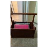 Wooden Magazine Holder of Music Sheets & Papers