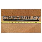 Chevrolet Chrome Automobile Badge 1405225