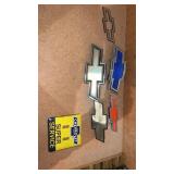 Vintage Chevrolet Bow Tie Emblems & more