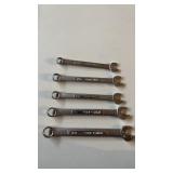 5 Craftsman Combination Wrenches