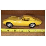 1969 Yellow Chevrolet Corvette Promo Car