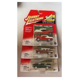 3 Johnny Lightning diecast metal cars Tri-Chevy