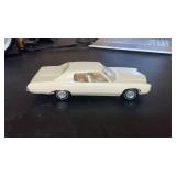 1972 Chevy impala  white hard top  model promo car