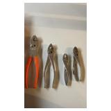 4 Slip Joint Pliers, Drop Forged, Diamond, Sears