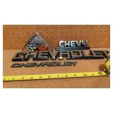 Vintage Chevrolet Frnder Emblem & Badges Plastic