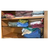 Cupboard of shop towels