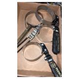 Oil filter clamps