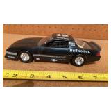 Navy Blue Budweiser Chevrolet Camaro IROC-Z Race