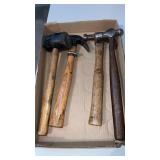 Group of miscellaneous hammers