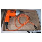 Black & Decker 3/8 inch corded electric drill