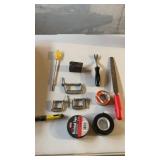 Miscellaneous Items, Tapes, Magnets, Clamps and