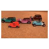 5 Hot Wheels Commemorative Vintage Cars