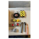 Misc Items, Brushes, Tape Measures and more