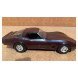 Maroon Chevrolet Corvette Promo Car