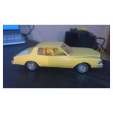 1979   Yellow  Chevy, Monte Carlo, promo model car