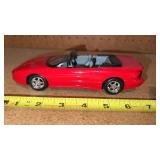 Red Chevrolet Corvette Convertible Plastic