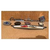 Vintage Chevrolet Badges Emblems Ornaments