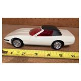 White Black Chevrolet Corvette Promo Car