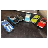 6 miscellaneous 1:43  scale diecast cars