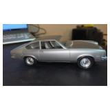 1977 Chevy Vega 1/25 scale silver promo model car