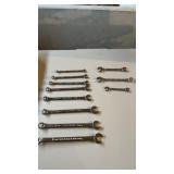 11 Various Combination Wrenches, Craftsman,