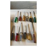 12 Various Branded Screwdrivers
