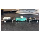 1957 Chevy 3100 pickup , dinky 1957 Chevy nomad