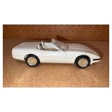 White Chevrolet Corvette Promo Car