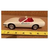 White Chevrolet Corvette America Promo Car