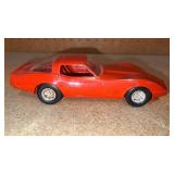 Orange Chevrolet Corvette Promo Car