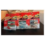 New in card 3 Johnny lightning  tri-Chevy diecast